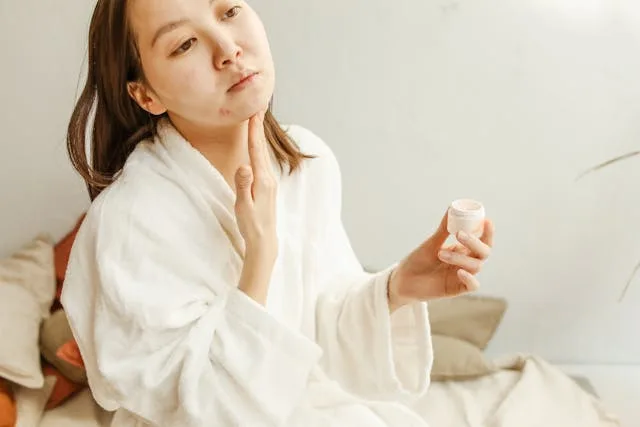 routine de soins visage