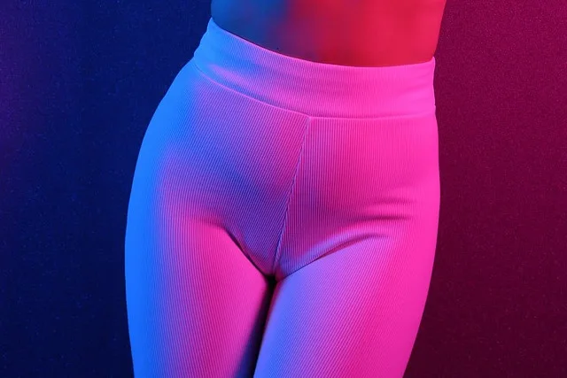 camel toe en legging